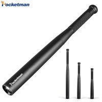 Pocketman Portable Baseball Bat LED Flashlight Super Bright aluminium alloy Torch for Emergency and Self Defense z44