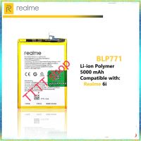 แบตเตอรี่ สำหรับ แท้ Oppo Realme 6i BLP771 5000mAh ส่งจาก กทม