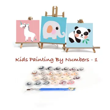 Photocustom 60x75cm Paint By Numbers Handpainted Canvas Painting