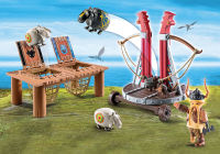 Playmobil 9461 How to Train Your Dragon ดราก้อน ก๊อบเบอร์ และปืนเหวี่ยงแกะ (PM-9461)