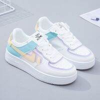 COD ✚❈ saafeeqdsdfsdw Low-Top Women Sneaker Popular Casual Student Sneakers Breathable White Shoes