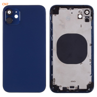 อุปกรณ์โทรศัพท์มือถือ บอดี้ไอโฟนxr สำหรับ iPhone XR เปลี่ยน iPhone 12สไตล์ Housing ฝาหลังเปิด/ปิดส่วนสายเคเบิลที่หักงอได้สำหรับ iPhone XR 6.1นิ้วเปลือกหลังโทรศัพท์มือถือ