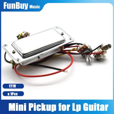 ‘【；】 Dual Coil Closed Humbucker Pre-Wired Guitar Pickup With Volume And Tone Control Chrome