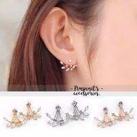 ✈ พร้อมส่ง : Ear Jacket Crystal