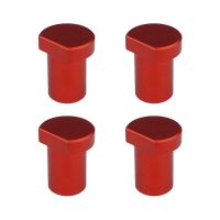 4Pcs Aluminum Alloy Bench Dog Clamp for T-Track Woodworking Workbench Positioning Planer Plug Fits Dog Hole