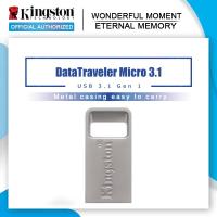 Kingston USB 3.1 Flash Drive 128GB 64GB 100MB/s mini USB Pen Drive 32GB 16GB Metal cle USB 3.0 U Disk Flashdisk for Computer PC