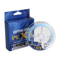 Neptune Spear X8 Unfading Upgrade Braid Fishing Line 150M Super Strong 8 Strands Multifilament PE line Japan 16LB to 60LB Pesca