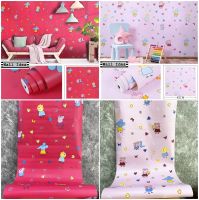 Wall Ideas ลายใหม่!! PEPPA PIG วอลเปเปอร์ สติกเกอร์ PVC กาวในตัว กว้าง 45 ซม ยาว 10 เมตรเต็ม