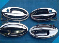 Higher star ABS chrome 4 door handle cover,door handle decoration cap + door handle decoration bowl for Lifan 320,520,620,630