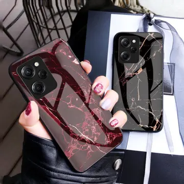 For Xiaomi Poco X6 Pro 2023 Case Fashion Marble Clear Soft