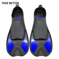 Swimming Fins Adult Snorkeling Foot Flipper KIDS Diving Fins Beginner Swimming Equipment Portable Short Frog Shoes