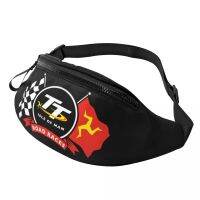 Isle Of Man TT Road Races Fanny Pack for Men Women Cool Motorcycle Sport Crossbody Waist Bag Cycling Camping Phone Money Pouch