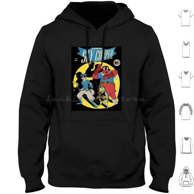 Sly Cooper Vintage Adventure Hoodie Cotton Long Sleeve Sly Cooper Vintage Adventure Size Xxs-4Xl