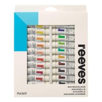 (KTS)สีน้ำ ตรา REEVES 24 สี 10 ml.