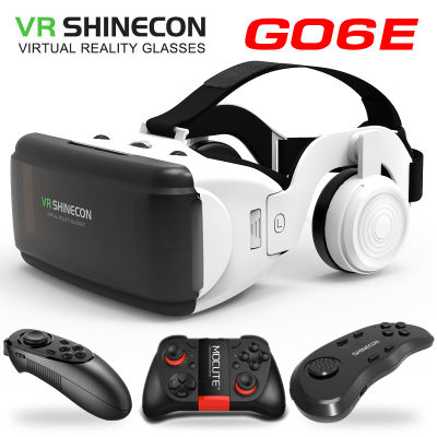 กล่อง3D Shinecon Google Cardboard VR Box ชุดหูฟังแว่นตาเสมือนจริงสำหรับสมาร์ทโฟน4.7-6.53นิ้ว