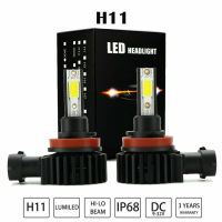 9012 HIR2รถยนต์ Led หลอดไฟหน้า14000LM 6500พันมินิขนาด H11 H7หลอดไฟหน้ารถ12โวลต์อัตโนมัติไฟหน้าไฟ Led หลอดไฟตัดหมอก