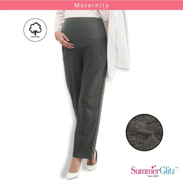 SummerGlitz Maternity Cotton Legging Pregnant Women Long Pants / Seluar  Panjang Mengandung Dalam Muslimah - Summer Glitz