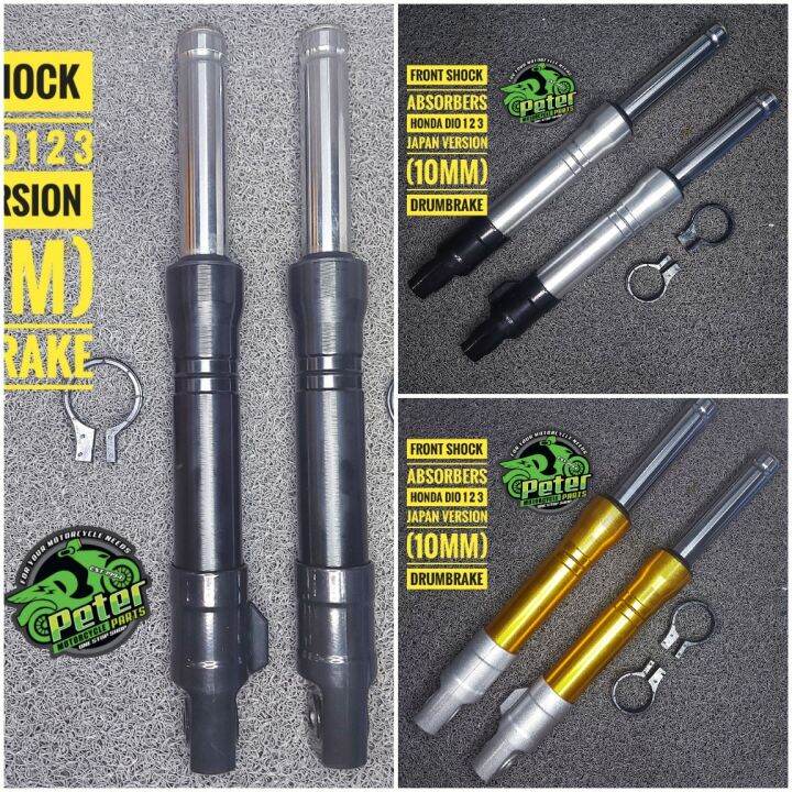 FRONT SHOCK ABSORBERS HONDA DIO 1 2 3 10mm JAPAN VERSION DRUMBRAKE