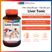 Viên uống Bổ gan - Giải độc gan Holistic Way Liver Tonic - 90 viên