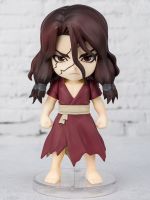 Original Bandai Dr.STONE Shishio Tsukasa Figuarts Mini Anime Action Figure Toys Genuine Moveable PVC Model Collectible Gift