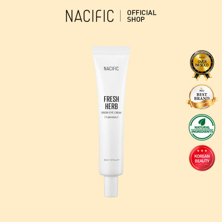 [NACIFIC] Fresh Herb Origin Eye Cream 30ml AntiWrinkle Lazada