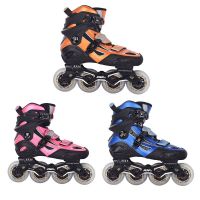 Original JU-F Multi-function Slalom Sliding Speed Inline Roller Skates Adult Kids FSK Urban Street Roller Skating Shoes Patines Training Equipment