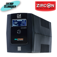 เครื่องสำรองไฟ ZIRCON UPS รุ่น DX-Series 1000VA/500W ประกันศูนย์ เช็คสินค้าก่อนสั่งซื้อ