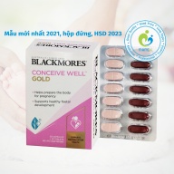 Viên uốngtăng khả năng thụ thai cho phụ nữ Blackmores Conveice Well Gold thumbnail