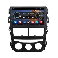 เครื่องเสียง Android ตรงรุ่น Toyota yaris ATIV air auto Cpu 4 core  ram1 rom16 Android v.8.1 จอกระจกกันรอย 2.5D Glass