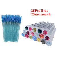 2550pcs Reusable Eyebrow Brush Tube Disposable Mascara Wands for Eyelash Extension Replaceable Dust-proof Eye Lash Brushes