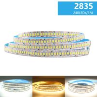 【CW】 DC 12V Led Strip Light Diode Tape SMD 2835 5M Warm White Nature 300/600/1200 Neon LED Waterproof TV Backlight