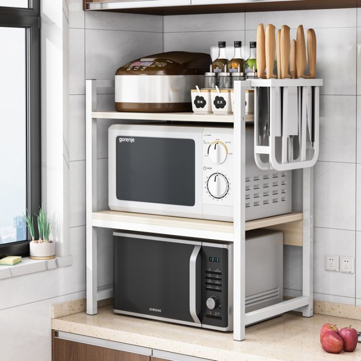 cod-put-microwave-oven-rice-cooker-shelf-countertop-desktop-storage