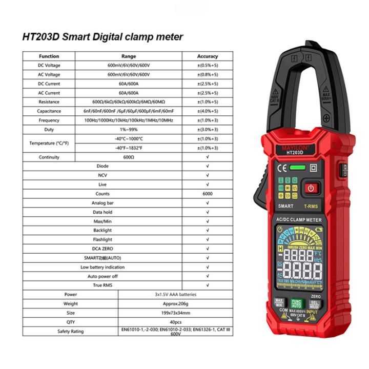 mayilon-ht203d-digital-clamp-meter-clamp-meter-multimeter-ac-current-and-ac-dc-continuity-hz-tester-voltmer