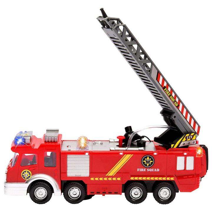 childrenworld-boys-360-rotation-electric-fire-truck-toy-with-music-led-shooting-water-kids-electric-car-toy-birthday-gift