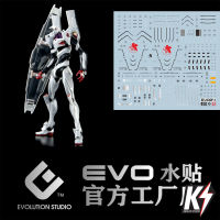 Waterdecal EVO RG No 4 machine #ดีคอลน้ำสำหรับติดกันพลา กันดั้ม Gundam พลาสติกโมเดลต่างๆ