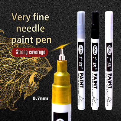 ปากกาสีถาวรชุดสำหรับภาพวาดหิน,หิน,เซรามิค,แก้ว,ไม้,ผ้าใบ 0.7 มม.2.8 มม.สีอะคริลิคเครื่องหมาย Extra-Fine TIP-Yrrey