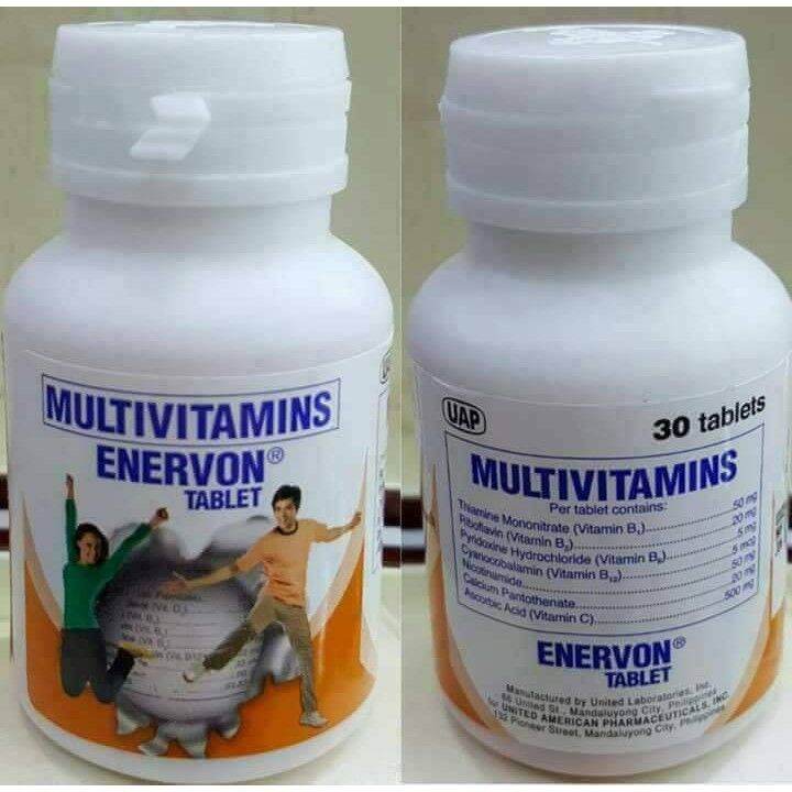 Multivitamins Enervon C Tablet 30 Tablets Lazada Ph 6859