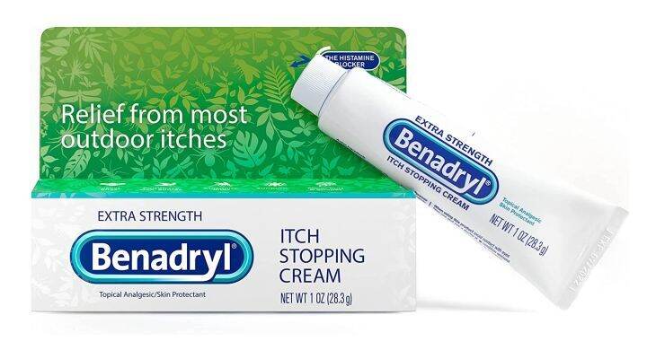 Benadryl Extra Strength Itch Stopping Cream 1 oz benadryl Itch stopping ...