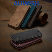 เคสสำหรับ Folio Wallet หนังย้อนยุคด้าน (Google/POCO/OnePlus)