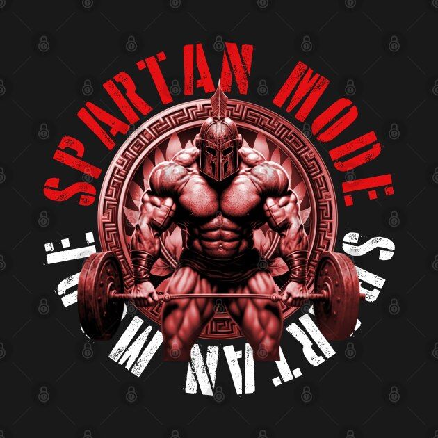 spartan-mode-warrior-gym-bodybuilding-fitness-muscles-training-tshirt-new-mens