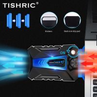 TISHRIC Portable Laptop Cooler External Extracting Laptop Cooling Fan Air Cooler Notebook For 15 15.6 17 Inch Laptop Accessories