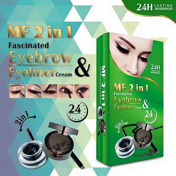 MF 2 In 1 Fascinated Eyebrow & Eyeliner Cream Lazada PH