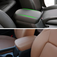 รถไมโครไฟเบอร์หนังภายใน Center Armrest กล่องสติกเกอร์สำหรับ Kia Sportage 2011 2012 2013 2014 2015 2016