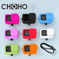 สำหรับ Gopro Hero 9 10 11สีดำอุปกรณ์เสริมเคสป้องกันแบบนิ่มมาตรฐานปลอกยางซิลิโคนสำหรับ Hero9 Gopro