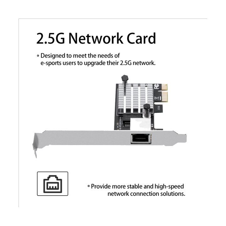 pci-express-adapter-card-network-card-network-adapter-card-2-5gb-gigabit-pci-express-x1-rj45-interface-2500mbps-pcie-lan-card-rtl8125b-chip