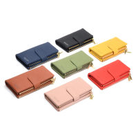Feng Qi shopDouble-layer Women Leather Long Wallet Large Capacity Card Holder Wallet  Purse