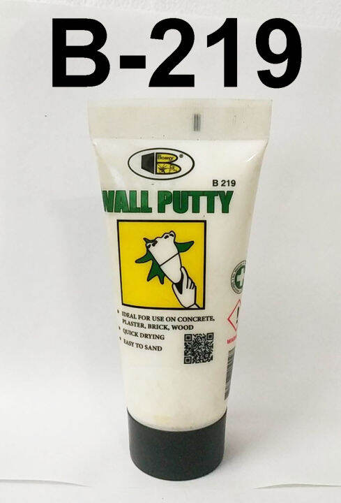 BOSNY WALL PUTTY B-219 ( 320 GRAMS ) TUBE TYPE | Lazada PH