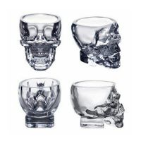 【CW】∋❏◊  4PCS  Bottle Glass Cup Set Decanter Glasses Shot Mug Wine Vodka Bottles Transparent Whiskey Cocktail