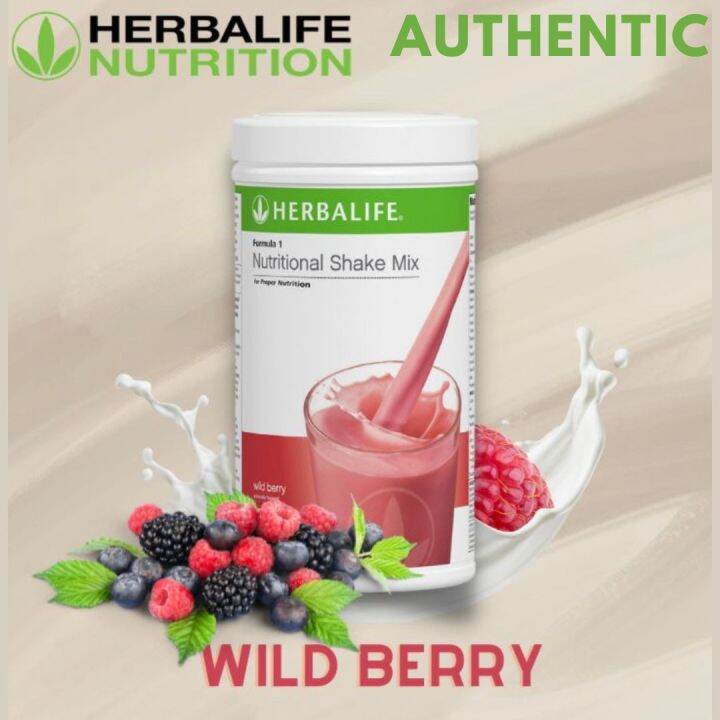 Herbalife Formula 1 Nutritional Shake Mix Wild Berry 550 g Lazada PH