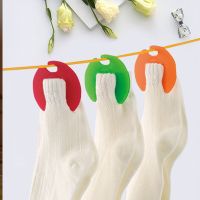 Multifunctional Socks Clip Sock Clips Colorful Sock Organizer Sorters Holders Clothes Pegs Duvet Cover Peg Table Clamp Supplies Bedding Accessories